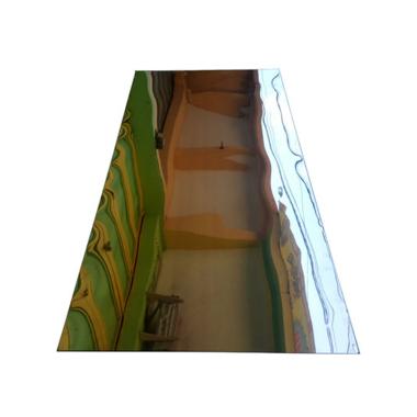 Mulyocreative Plat Stainless Mirror Lembaran [1m x 2m / Tebal 1.5mm] silver mirror