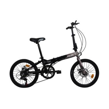 Jual Element Mtb Ecosmo Z8 Folding Sepeda Lipat Black Panther