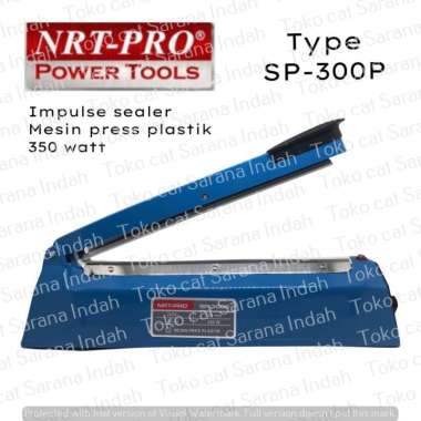 NRT-PRO IMPULSE SEALER MESIN PRESS PLASTIK SP-300P MESIN PRES PLASTIK MESIN PEREKAT PLASTIK ALAT PER