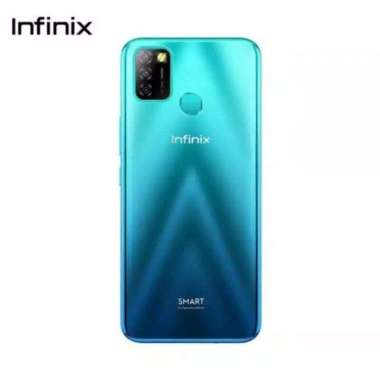 Infinix Smart 6 3/64 Gb smartphone Garansi Resmi No Repack Cyan