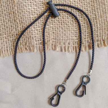 Tali Masker Hijab Konektor 2 in 1 Mutiara Soga Series Nyamannya POLOS