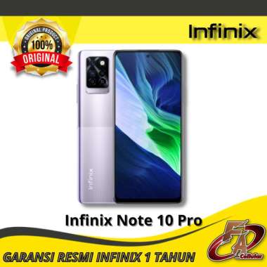 Infinix Note 10 Pro 6/64 - Garansi Resmi Infinix Indonesia Black