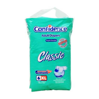 Promo Harga Confidence Adult Diapers Classic Night XL6 6 pcs - Blibli