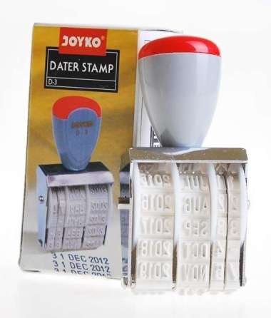DATE STAMP STEMPEL TANGGAL D3 JOYKO