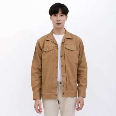 M231 Jaket Pria Coverall Panjang Khaki 1957B   Khaki      L