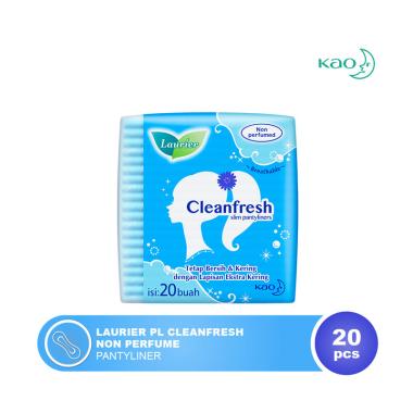 Promo Harga Laurier Pantyliner Cleanfresh NonPerfumed 20 pcs - Blibli