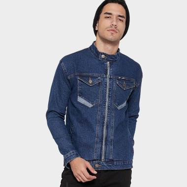 5500 Model Jaket Jeans Untuk Pria Terbaru