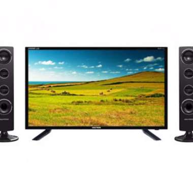 Led Tv Polytron 32 inch 32inch PLD32TV1855 PLD 32TV1855 32TV 1855 Speaker Tower Digital DVB T2 Cinem