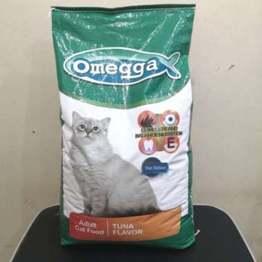 Makanan Kucing Omega Cat 20Kg / Cat Food 20Kg/ Makanan Kucing 20Kg