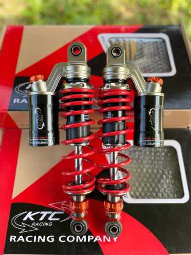 SHOCK SKOK BELAKANG ORIGINAL KTC EXTREAM DOUBLE KLIK 320 MM 32CM kuning