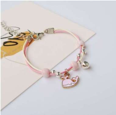 SK-K75 Gelang Wanita Karakter Gelang Persahabatan Tali Bracelet Korea Motif Kartun Fashion Gelang Ta