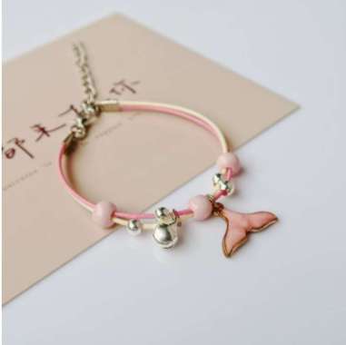 SK-K75 Gelang Wanita Karakter Gelang Persahabatan Tali Bracelet Korea Motif Kartun Fashion Gelang Ta