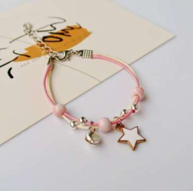 SK-K75 Gelang Wanita Karakter Gelang Persahabatan Tali Bracelet Korea Motif Kartun Fashion Gelang Ta