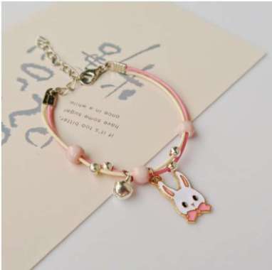 SK-K75 Gelang Wanita Karakter Gelang Persahabatan Tali Bracelet Korea Motif Kartun Fashion Gelang Ta