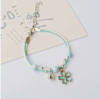 SK-K75 Gelang Wanita Karakter Gelang Persahabatan Tali Bracelet Korea Motif Kartun Fashion Gelang Ta