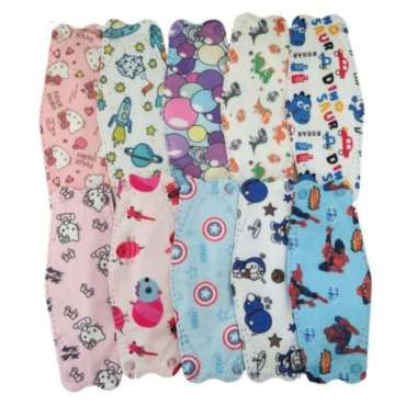 MASKER KF94 ANAK MOTIF 4 PLY 10pcs / MASKER KF94 EVO KF94 Motif anak cowo