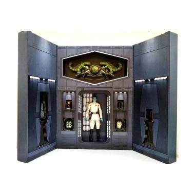 STAR WARS BLACK SERIES - GRAND ADMIRAL THRAWN DELUXE BOXSET SDCC 2017