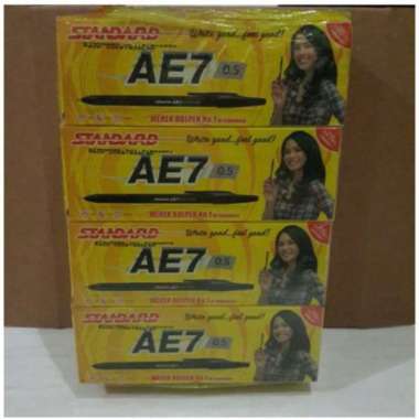 Pulpen Standard Hitam ( AE7 - 0.5 )