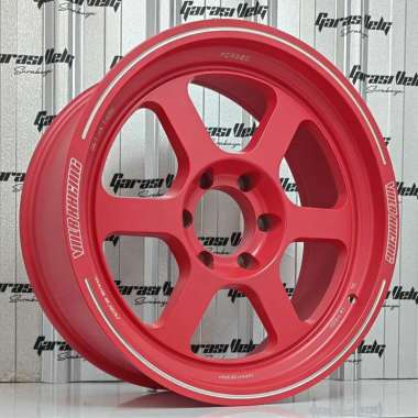 REP RAYS TE37 XT RING 20 RED VELG MOBIL MURAH GARASI VELG SURABAYA