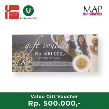 MAP - Voucher Fisik Pecahan Rp. 500.000
