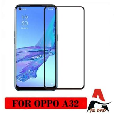 Tempered Glass OPPO A32 Full Cover Anti Gores Kaca OPPO A32