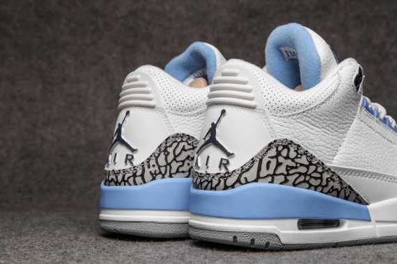 jordan retro 3 blue and white
