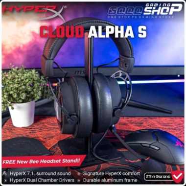 Jual Hyperx Cloud Alpha S Blackout Online Terbaru Mei 2022 - Blibli