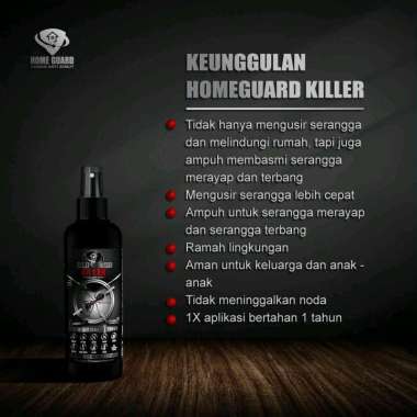 HOME GUARD HOMEGUARD Killer 100ml 250ml cairan pengusir anti semut rayap kecoa ulat lipan lalat pest