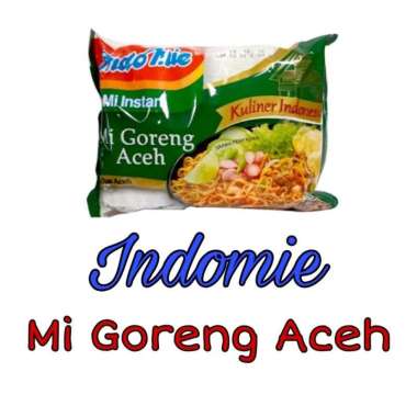 Indomie mi goreng khas aceh - mi instan