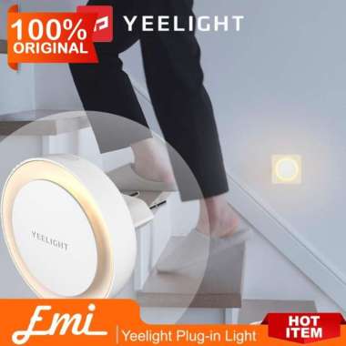 Yeelight Lampu Sensor Malam Plug-in Light Smart Nightlight YLYD11YL