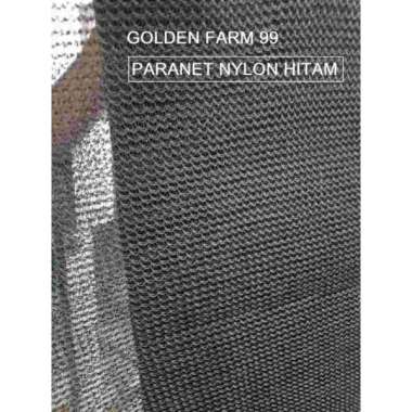 Jual Paranet Nilon 65% lebar 3 meter Warna hitam Hitam
