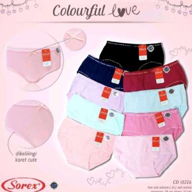 Celana Dalam Original Sorex Pastel / Underware Wanita Dewasa Sorex Super Soft