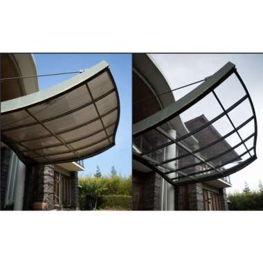 KANOPI POLYCARBONATE SOLID EXEET 200x Lebih Kuat Dibanding Kaca