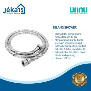 SELANG SHOWER UNNU / SELANG FLEXIBLE / SELANG SHOWER MANDI 1,5 METER