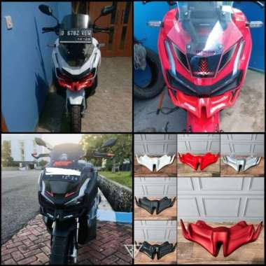 winglet adv 150 Winglet ADV150 Winglet ADV winglet sayap depan adv150 MERAH DOFF Warna