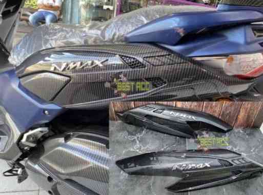 COVER TUTUP BODY SAMPING NMAX NEW 2020 2021 2022 CARBON NEMO