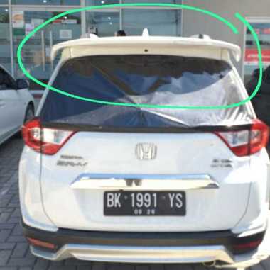 spoiler honda brv model ori