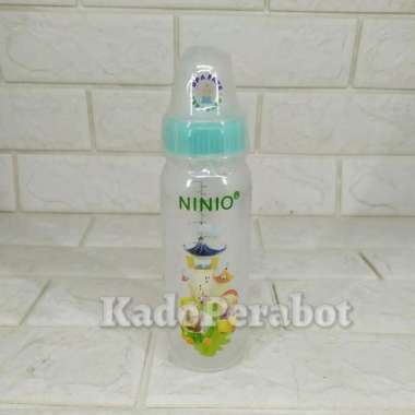 botol susu bayi ninio 240ml - botol susu bayi murah - botol minum susu Hijau