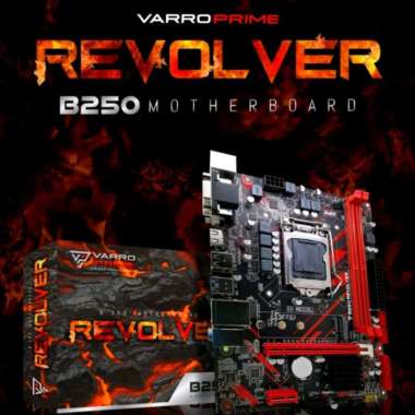 MOTHERBOARD VARRO B250 SOCKET LGA 1151 SUPPORT NVME RESMI