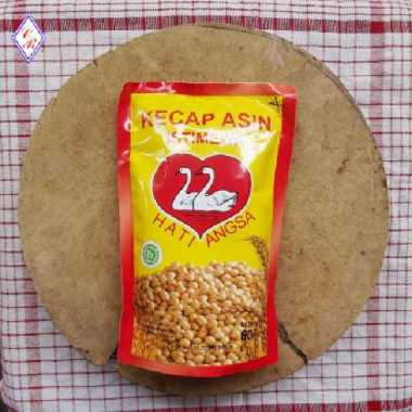 Kecap Asin Cap Hati Angsa Refill 600ml Halal