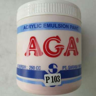 Cat Air Tembok Dekorasi Poster Lukis Melukis Aga 250 Cc Warna Ungu