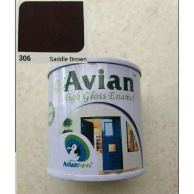 Cat Kayu Dan Besi Avian 100 Cc Warna Saddle Brown
