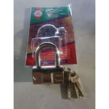 Gembok Kunci Pintu Pagar Rumah Bulat 50Mm