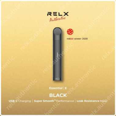 Relx Essential Device - Black. Compatible With Relx Pod Pro Kode 056