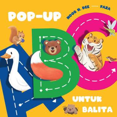 Mizan Buku Anak Pop Up Abc (Boardbook)