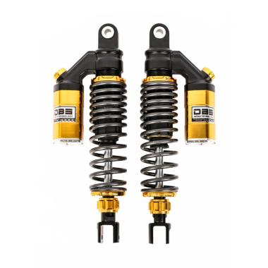 DBS 533 Adjustable System Shockbreaker for Yamaha Nmax 155 or Xmax 250 Gold Titan