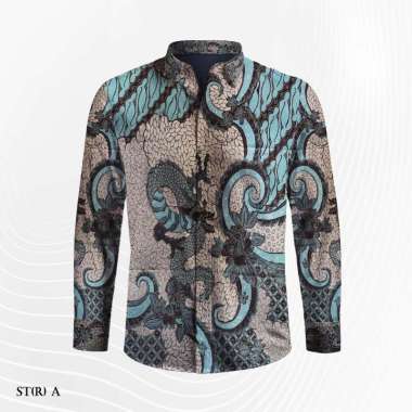 KAIN BATIK TULIS SUTRA ATBM GRADE A POLA KEMEJA PREMIUM- HHKF8