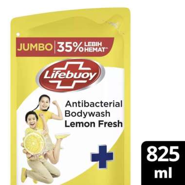 Promo Harga Lifebuoy Body Wash Lemon Fresh 850 ml - Blibli
