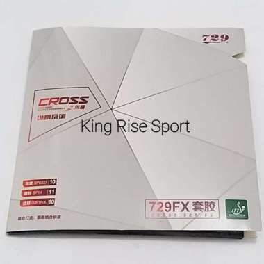 Karet Bet Tenis Meja/ Pingpong 729 Cross FX