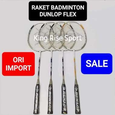 Raket Badminton Dunlop Flex + Senar Flex 77